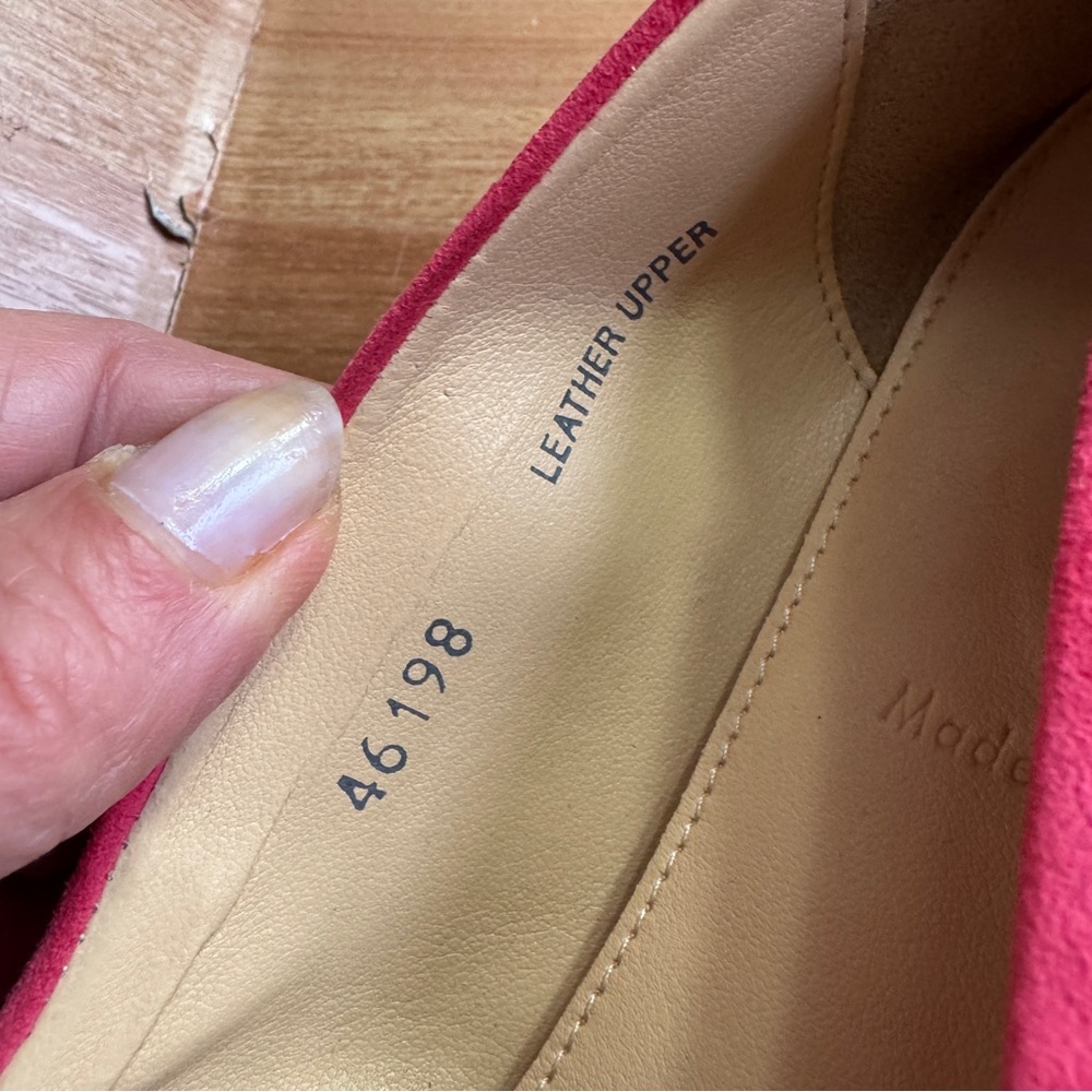 J. crew cece ballet flats in fuchsia size 8 - Picture 8 of 14